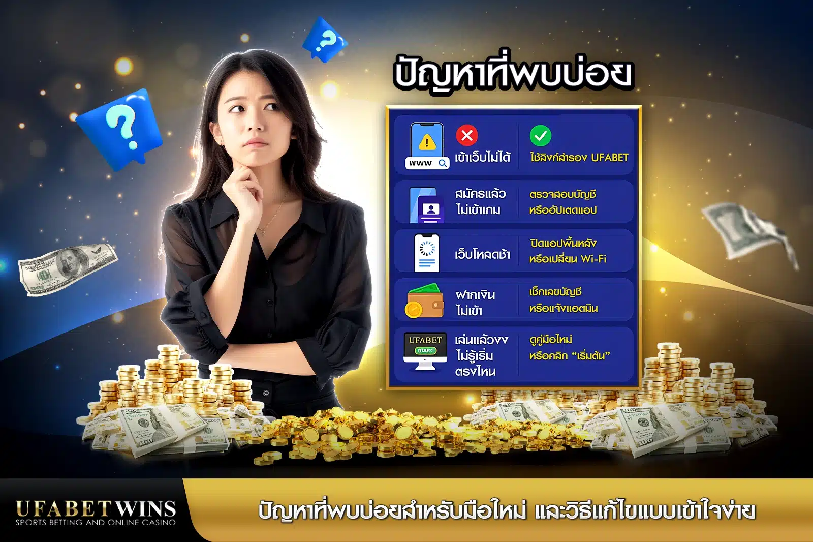 ปัญหาที่พบบ่อยสำหรับมือใหม่ และวิธีแก้ไขแบบเข้าใจง่าย